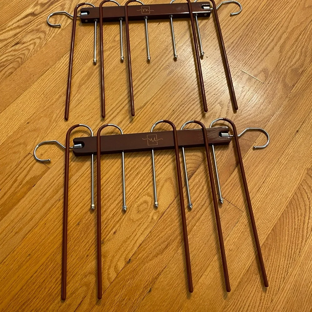 Wood pants and tie hangers